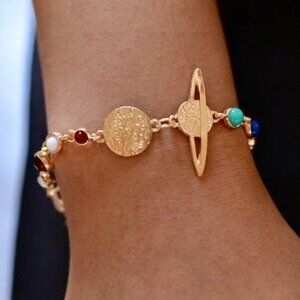 Unique “Spacin’ Out” Planet Galaxy Science Jewelry